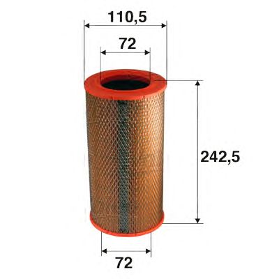 Повітряний фільтр VALEO 585612