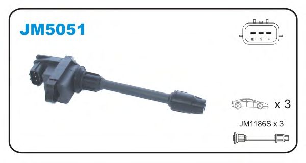 Катушка зажигания JANMOR JM5051