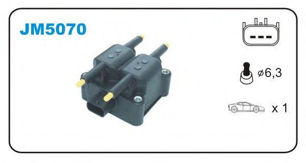 Катушка зажигания JANMOR JM5070