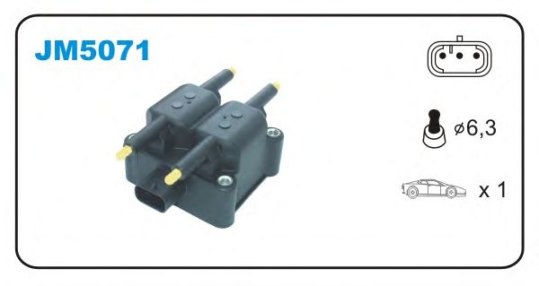 Катушка зажигания JANMOR JM5071