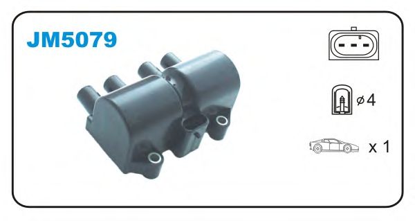 Катушка зажигания JANMOR JM5079