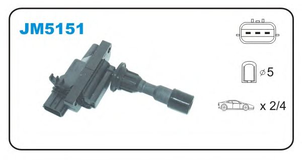 Катушка зажигания JANMOR JM5151