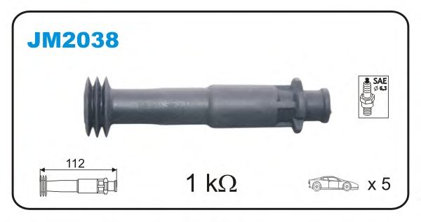 Вилка, катушка зажигания JANMOR JM2038