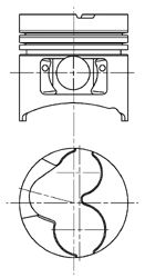 Поршень KOLBENSCHMIDT 94751620