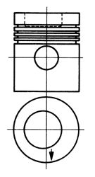 Поршень KOLBENSCHMIDT 93882630