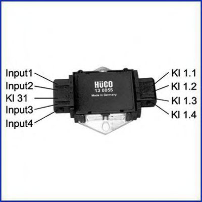Коммутатор зажигания HUCO 138055