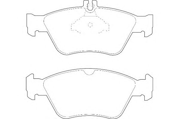 Тормозные колодки WAGNER WBP21664A