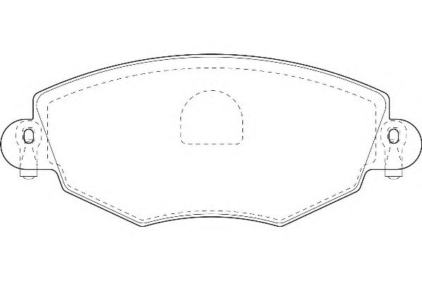 Тормозные колодки WAGNER WBP23279A