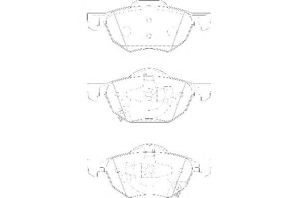 Тормозные колодки WAGNER WBP23719A