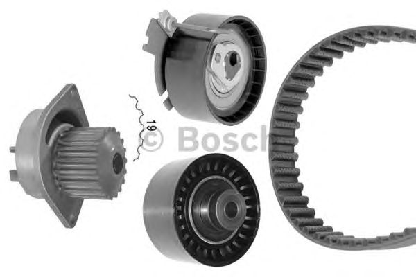 Помпа + комплект ГРМ BOSCH 1 987 948 711