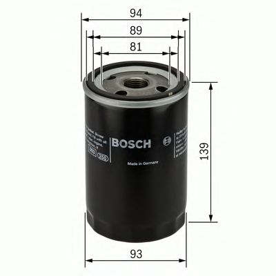 Масляный фильтр BOSCH 0 451 104 064