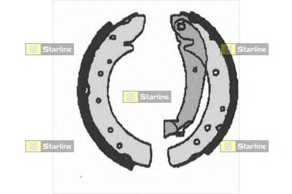 Тормозные колодки STARLINE BC 07120