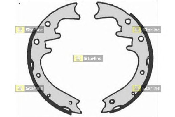 Тормозные колодки STARLINE BC 07205