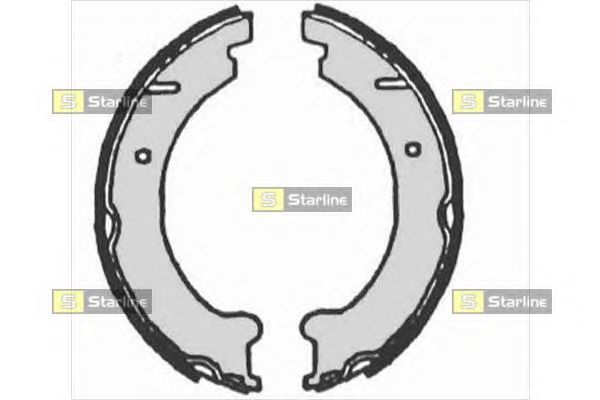 Тормозные колодки ручника STARLINE BC 07235