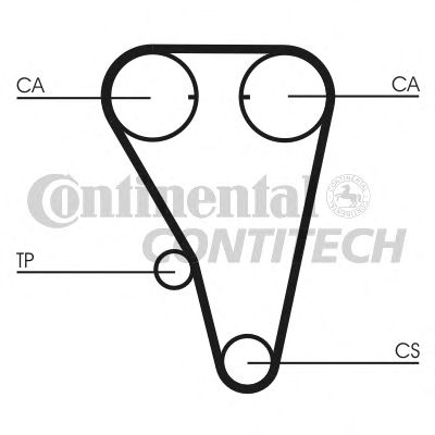 Ремень ГРМ CONTITECH CT803