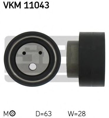Натяжной ролик ремня ГРМ SKF VKM 11043