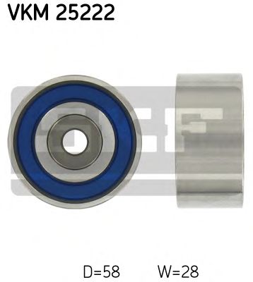 Направляющий / паразитный ролик ремня ГРМ SKF VKM 25222