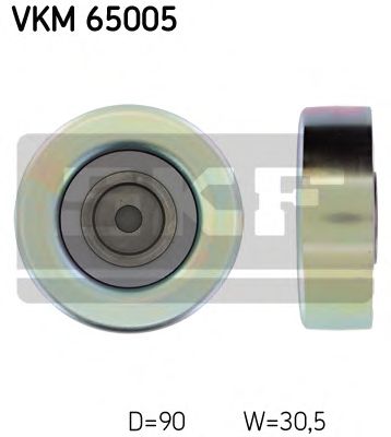 Направляющий / паразитный ролик  поликлинового ремня SKF VKM 65005