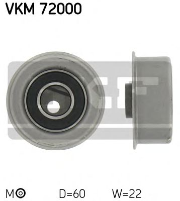 Натяжной ролик ремня ГРМ SKF VKM 72000