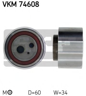 Натяжной ролик ремня ГРМ SKF VKM 74608