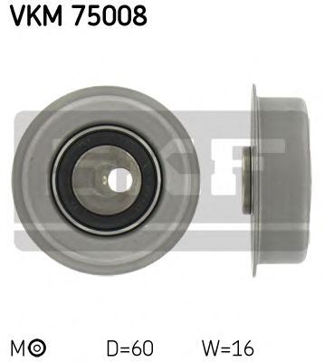 Натяжной ролик ремня ГРМ SKF VKM 75008