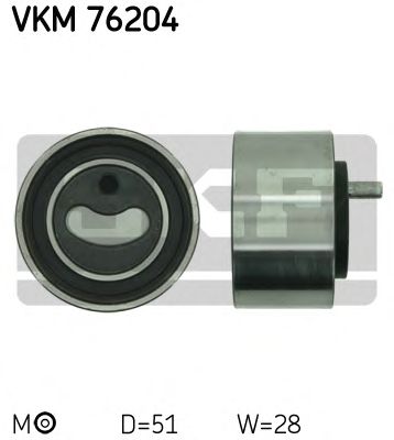 Натяжной ролик ремня ГРМ SKF VKM 76204