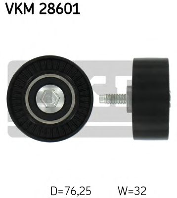 Направляющий / паразитный ролик ремня ГРМ SKF VKM 28601