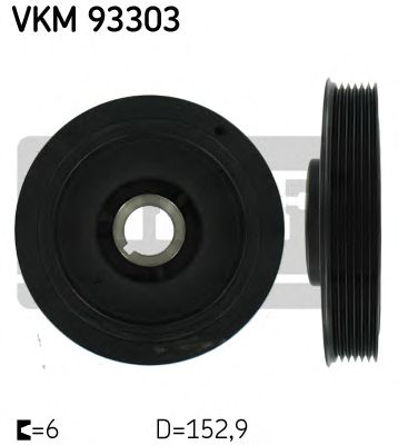 Шкив коленвала SKF VKM 93303