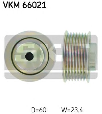 Направляющий / паразитный ролик поликлинового ремня SKF VKM 66021