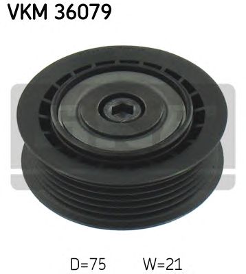 Направляющий / паразитный ролик поликлинового ремня SKF VKM 36079