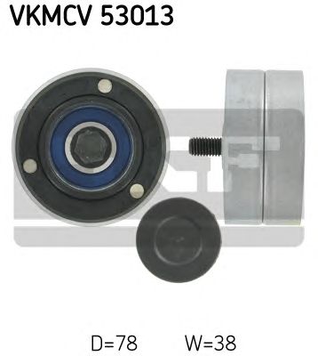 Направляющий / паразитный ролик  поликлинового ремня SKF VKMCV 53013