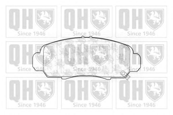 Тормозные колодки QUINTON HAZELL BP1217