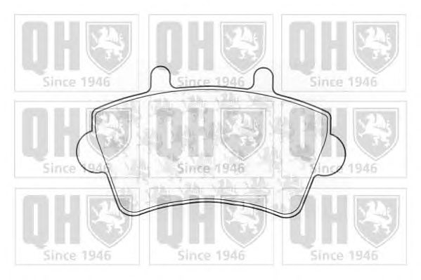 Тормозные колодки QUINTON HAZELL BP1325