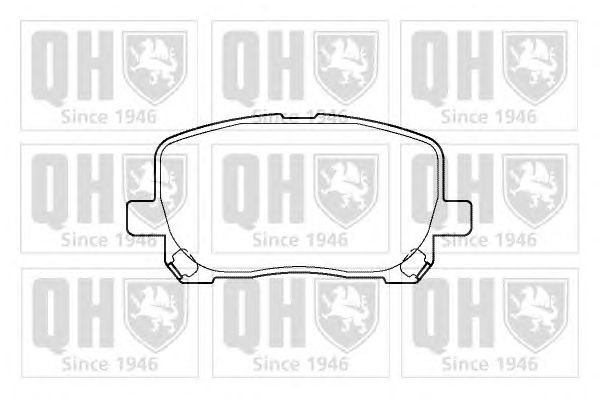 Тормозные колодки QUINTON HAZELL BP1368
