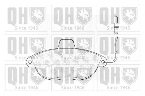 Тормозные колодки QUINTON HAZELL BP903