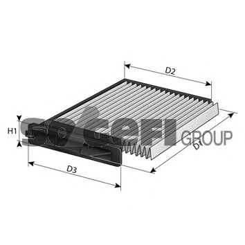 Фильтр салона FRAM CF10545