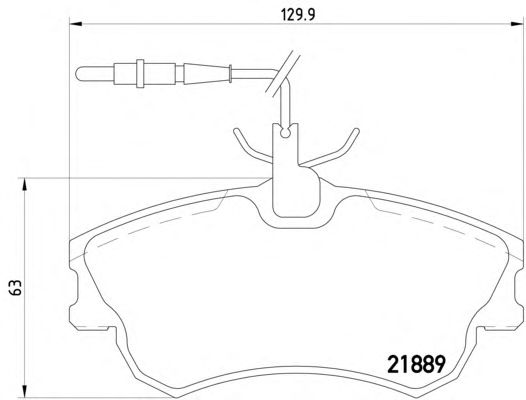 Тормозные колодки MINTEX MDB1914