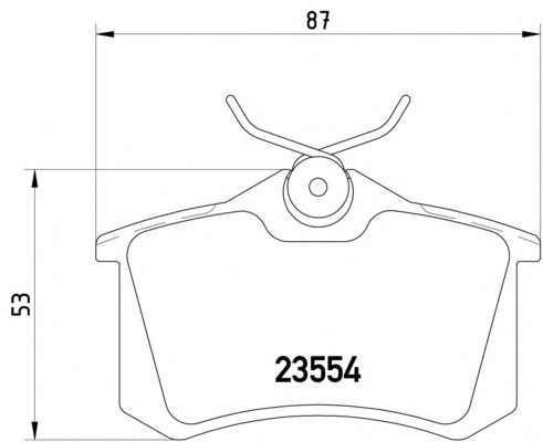 Тормозные колодки MINTEX MDB1382
