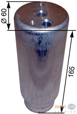 Осушувач кондиціонера HELLA 8FT 351 200-311