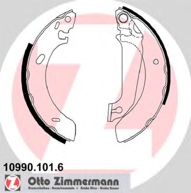 Тормозные колодки ZIMMERMANN 10990.101.6