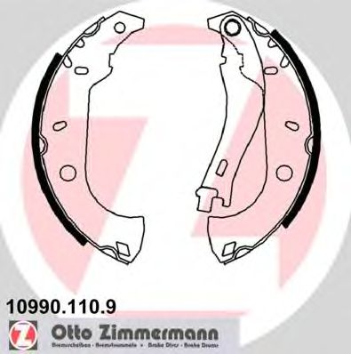 Тормозные колодки ZIMMERMANN 10990.110.9