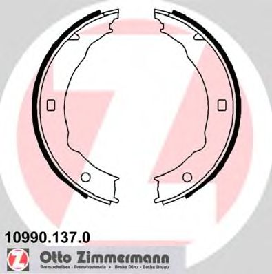 Тормозные колодки ручника ZIMMERMANN 10990.137.0
