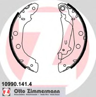Тормозные колодки ZIMMERMANN 10990.141.4