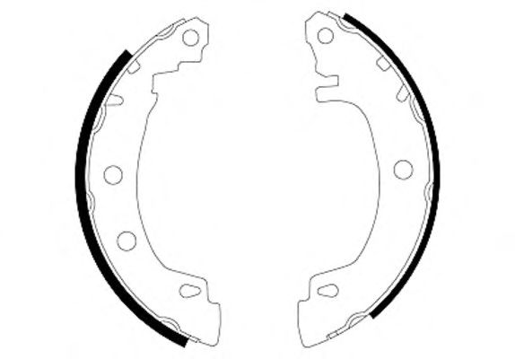 Тормозные колодки HELLA 8DB 355 001-891