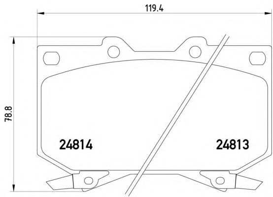Тормозные колодки HELLA 8DB 355 014-711