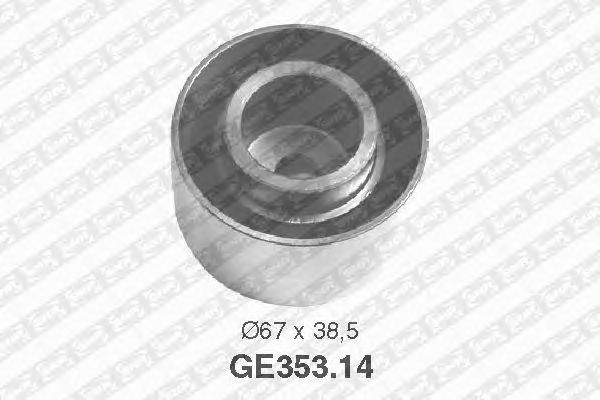 Направляющий / паразитный ролик ремня ГРМ SNR GE353.14