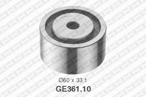 Направляющий / паразитный ролик ремня ГРМ SNR GE361.10