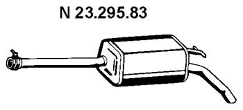 Глушитель EBERSPACHER 23.295.83