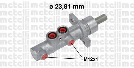 Головний гальмівний циліндр METELLI 05-0738