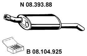 Глушник EBERSPÄCHER 08.393.88